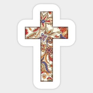 christian cross Sticker